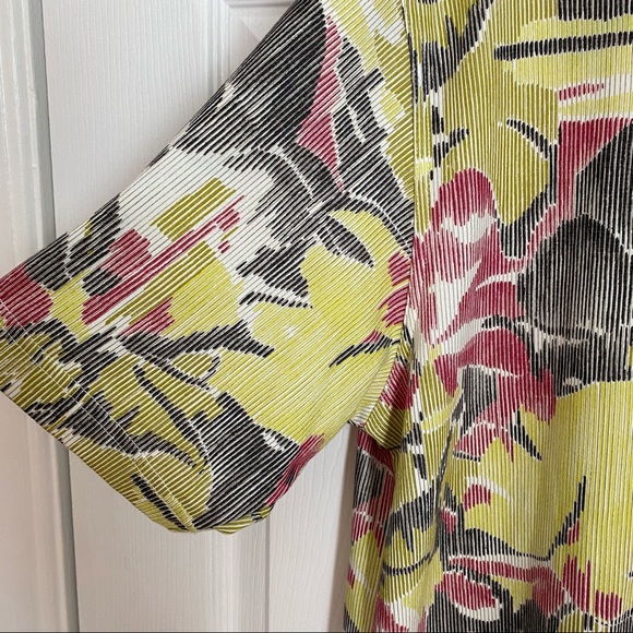 GREG NORMAN FLORAL PATTERN GOLF POLO SHIRT - Picture 5 of 8